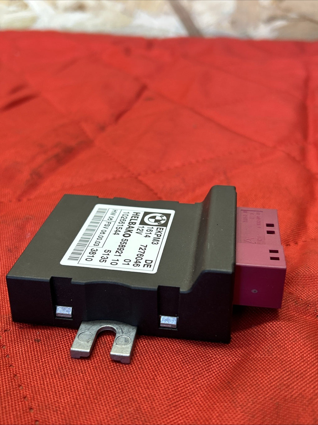 07-13 BMW E92 E93 135i 328I 335I FUEL PUMP CONTROL MODULE UNIT 7276046 OEM