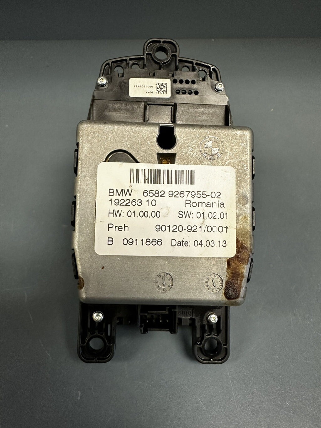 11-17 BMW F20 F30 F10 F25 135 335 RADIO NAVI CIC CONTROLLER KNOB IDRIVE 9267955