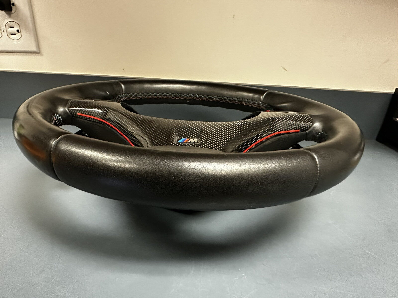 E92 BMW M3 CARBON FIBER STEERING WHEEL W PADDLES