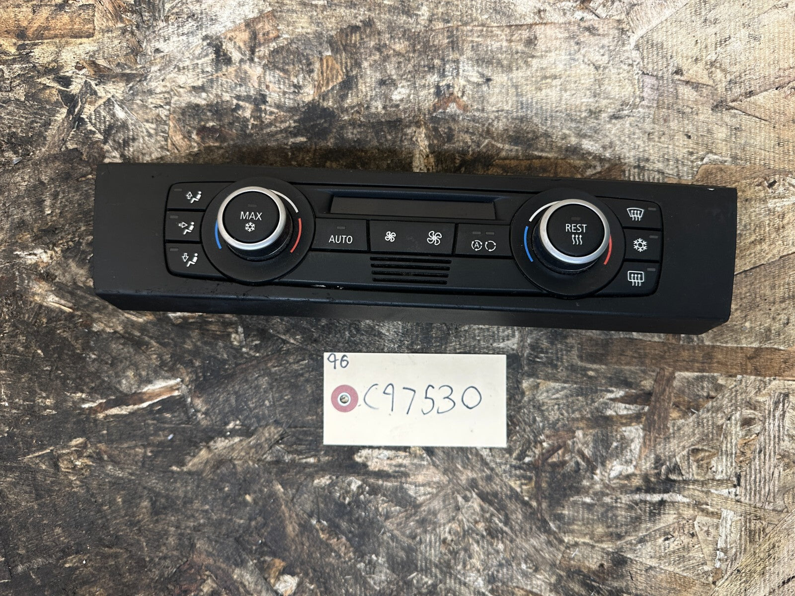 BMW 2006-2012 E90 HVAC HEATER AC CLIMATE CONTROL SWITCH PANEL OEM 9199260