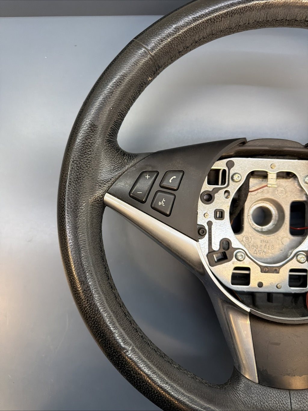 06-10 BMW E60 E63 535i Sport Steering Wheel HEATED OEM