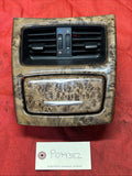 BMW 2006-2013 E9X 3 SERIES REAR PASSENGER AIR VENT+TRIM BAMBUS WOOD OEM 7129556