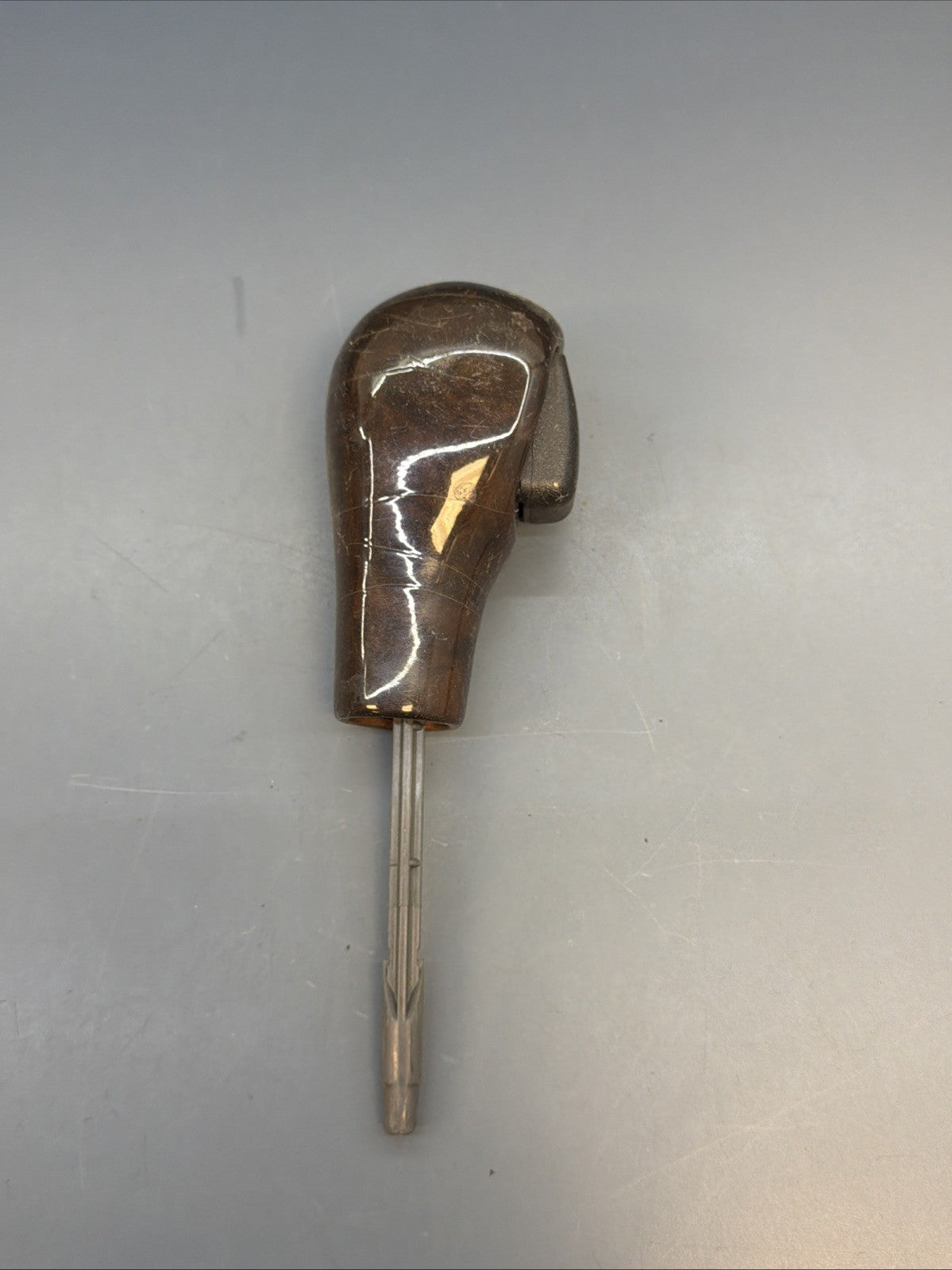 97-06 BMW E39 E46 E53 Automatic Gear Selector Shifter Knob Wood Leather 1423500