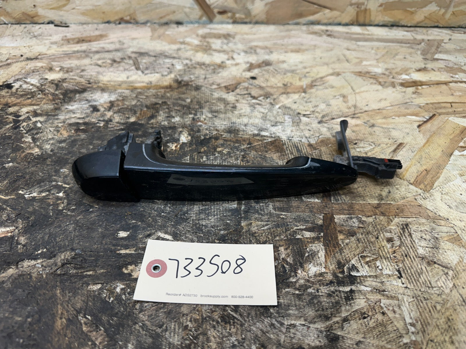 BMW 06-13 E9X DRIVER+PASSANGER DOOR HANDEL WITH WORKING KEY BLK OEM 7189100/41