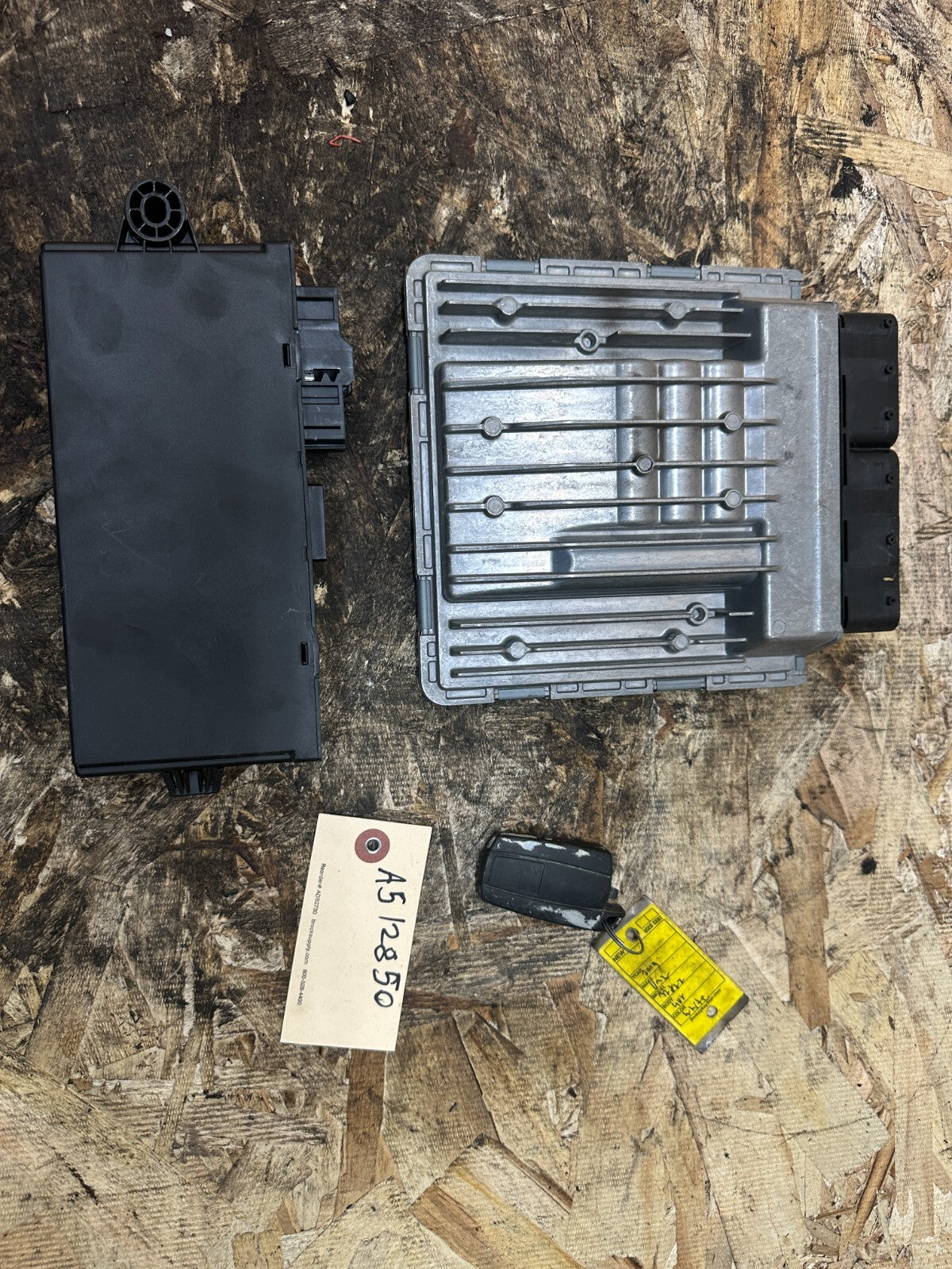 BMW 2009-2013 E90 ECU+CAS(IMMOBILIZER)+KEY VIN MATCHED SET OEM 7594485+9147227