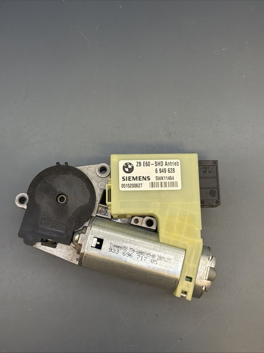 02-08 BMW E60 E65 E66 5 7 SERIES SUNROOF MOTOR 6949628 OEM