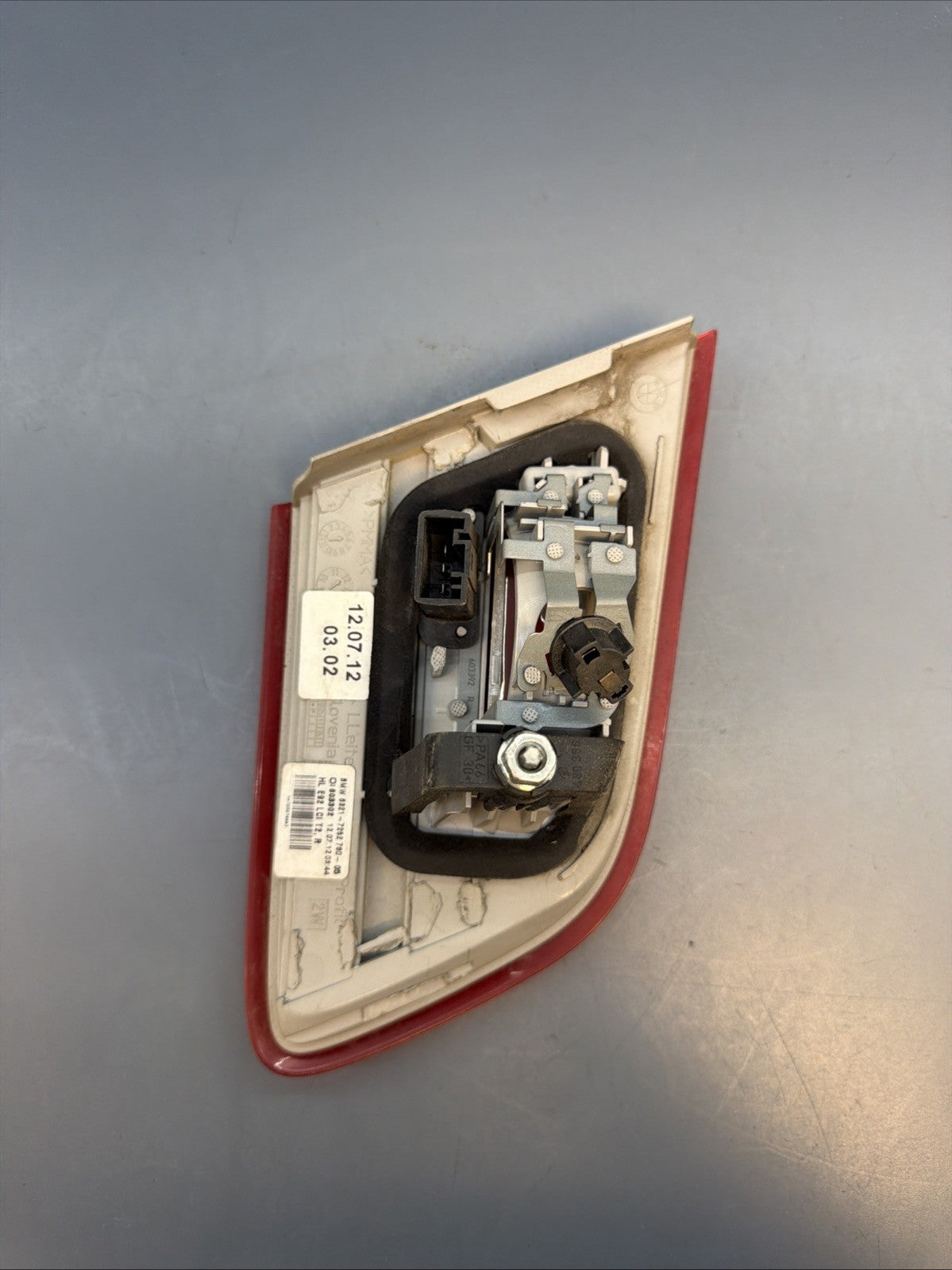 2011-2013 BMW 328i 335i M3 E92 Coupe Right Tail Light LCI 7252780 OEM