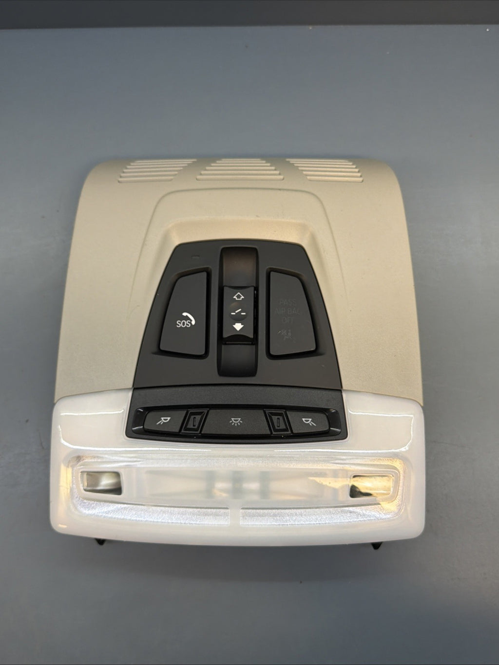 2012-2018 BMW F30 F31 F32 Overhead Console Dome Light Lamp 42931249402 OEM GRAY
