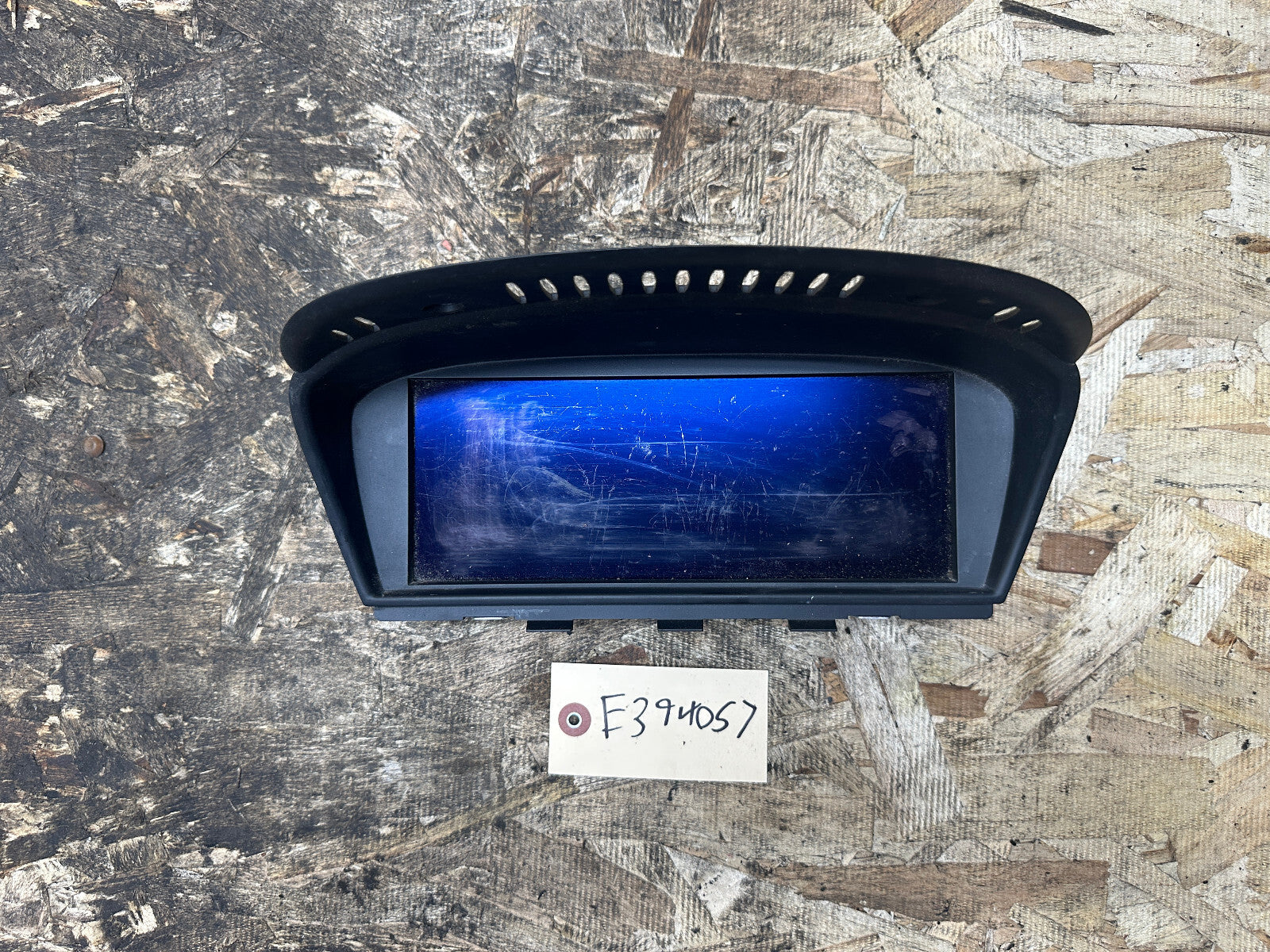 BMW 04-13 E90 E60 E63 3 5 6 SERIES iDRIVE NAVIGATION INFORMATION SCREEN 9211969