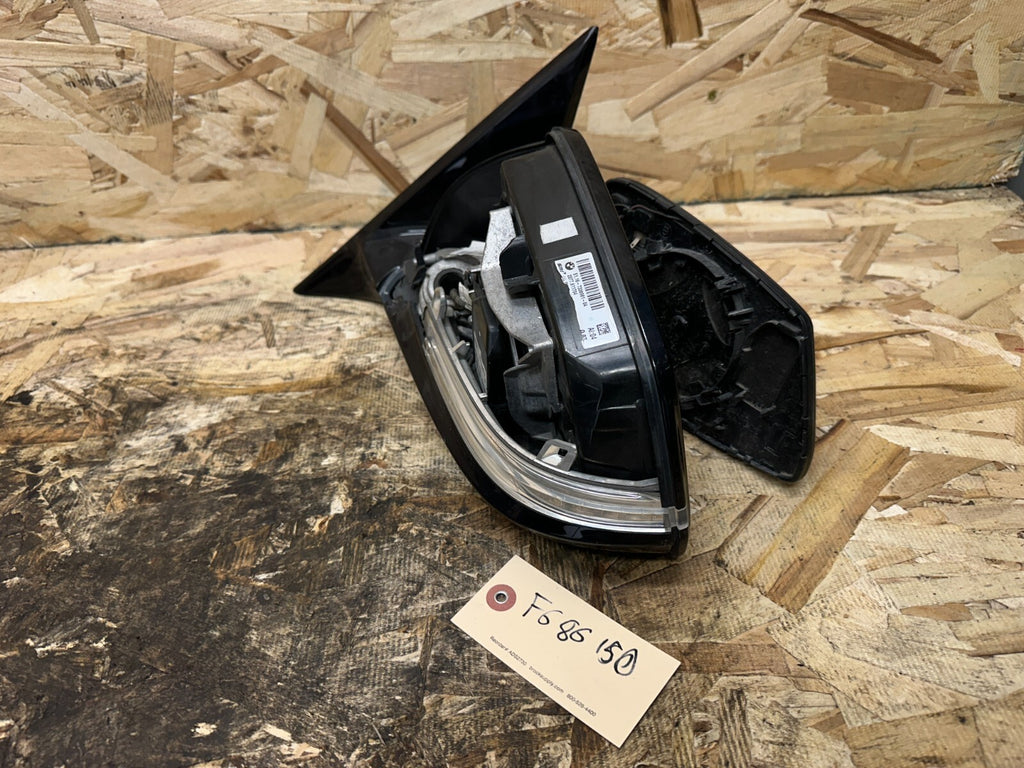 BMW 12-19 F30 POWER FRONT LEFT DRIVER DOOR MIRROR +COVER FOR PARTS OEM 013079