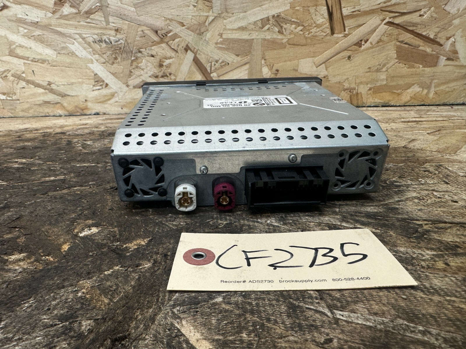 BMW 08-17 F02 F01 F11 5 7 SERIES REAR DVD PLAYER ENTERTAINMENT UNIT OEM 9245460