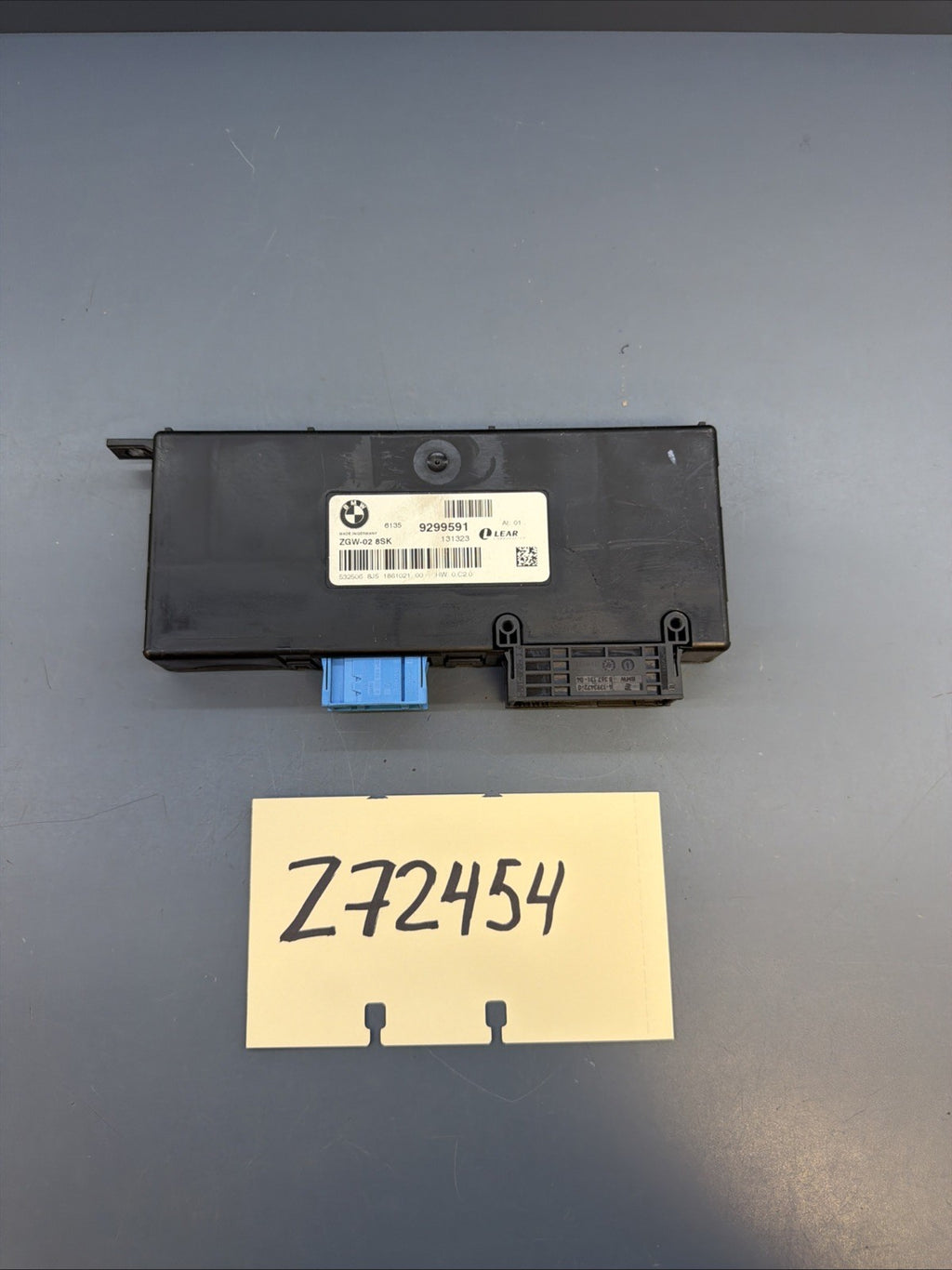 BMW F10 F06 F12 F13 F07 GT X3 X4 CENTRAL GATEWAY CONTROL MODULE ZGW OEM 9299591