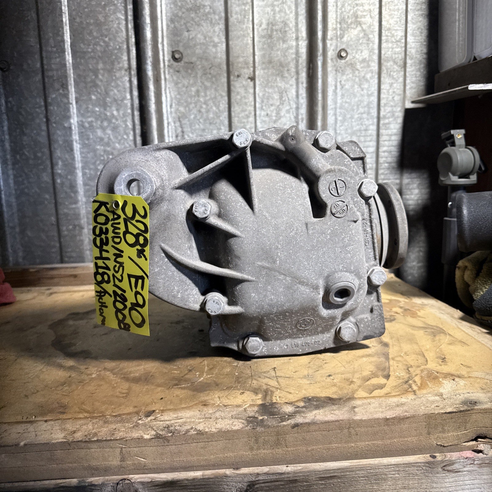 BMW REAR DIFFERENTIAL E90 3 SERIES FINAL DRIVE 3.91 7566189