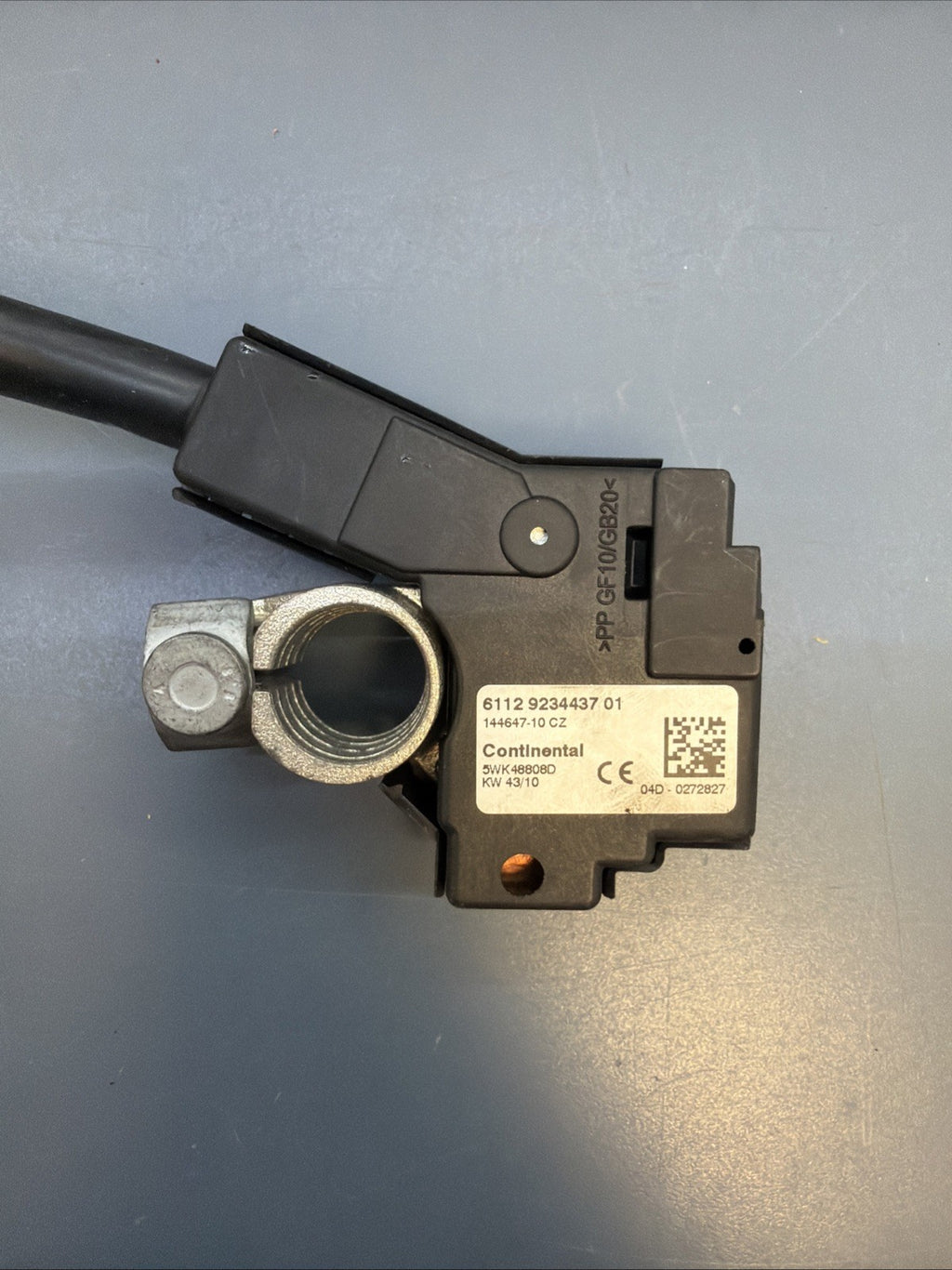 10-19 BMW F10 F12 F07 F06 NEGATIVE BATTERY TERMINAL CONNECTOR 9234437