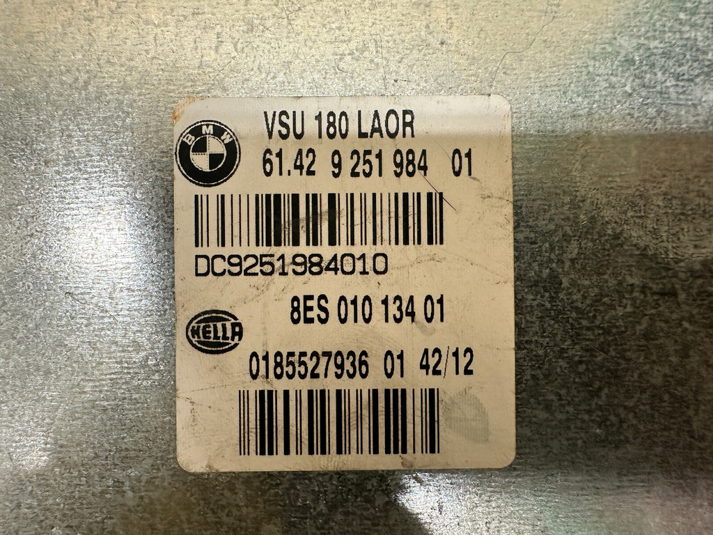 BMW 10-17 1 3 5 6 SERIES X3 VOLTAGE CONVERTER CONTROL MODULE OEM 9251984