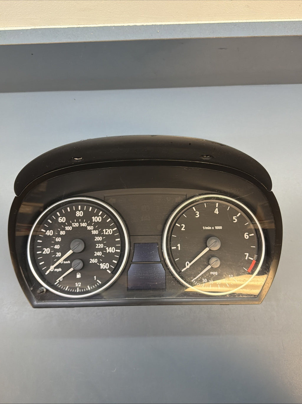 BMW 2005-2012 E90 SPEEDOMETER INSTRUMENT GAUGE CLUSTER MPH OEM 9130297 226K