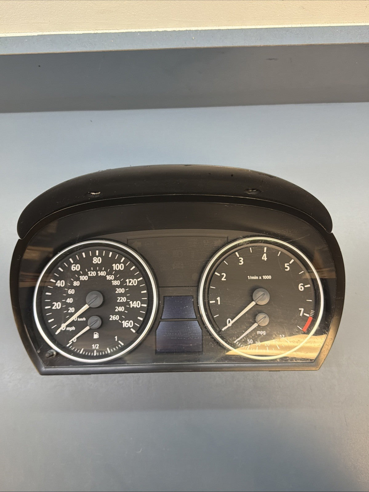 BMW 2005-2012 E90 SPEEDOMETER INSTRUMENT GAUGE CLUSTER MPH OEM 9130297 226K