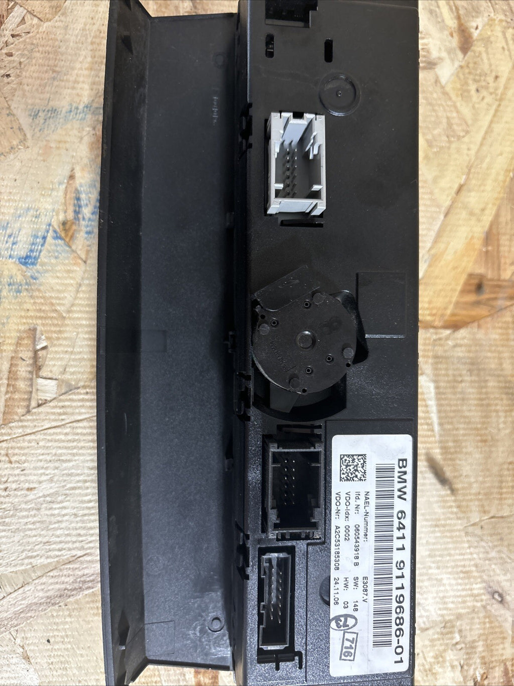 2007 - 2010 Fits Bmw E90 E91 328i Ac Heater Climate Control 9119686 Oem