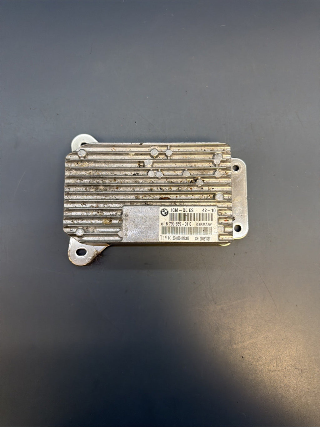 2011 - 2016 BMW 528i 535i 550i F10 5 SERIES ICM CONTROL MODULE UNIT OEM 6799659