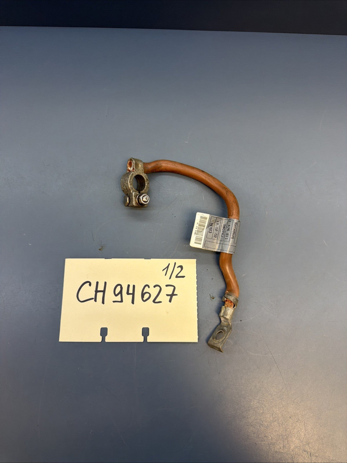 97-03 BMW E39 528i 530i Negative Battery Cable Ground Terminal 1436910 Oem