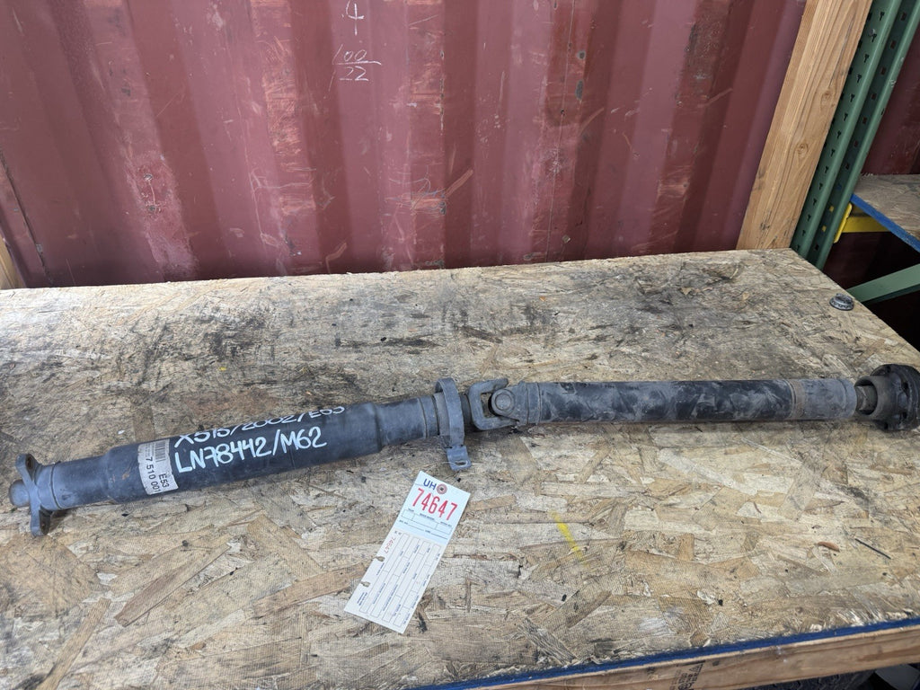 2002 X5IS E53 REAR DRIVESHAFT 7510001 74647