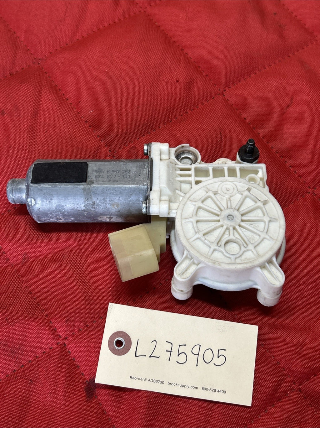 2007-2013 BMW E70 X5 Rear Right Passenger Window Motor 6967262