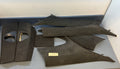 04-10 BMW E63 M6 Headliner Roof Pillar Trim Sun Visor Black Alcantara Set OEM
