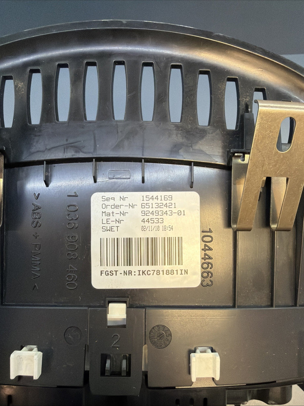 BMW 10-13 F10 5 SERIES SPEEDOMETER INSTRUMET GAUGE CLUSTER MPH 176K MILE 9249343