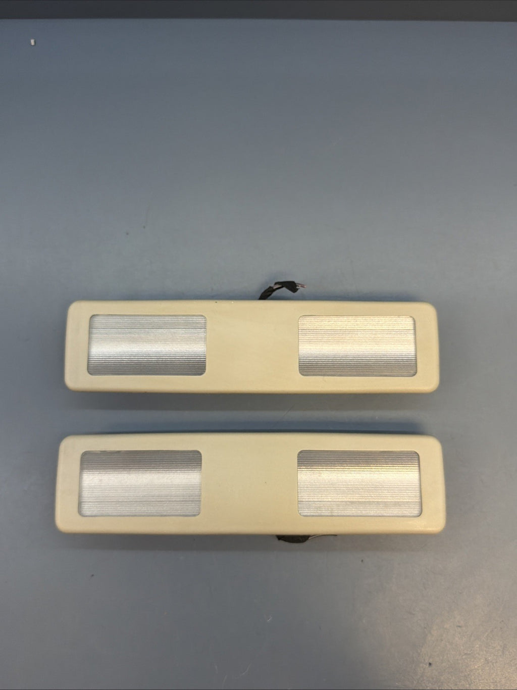 97-03 Bmw E39 5/7 Series Interior Roof Reading Light Lamp Grey Oem 8360011 PAIR