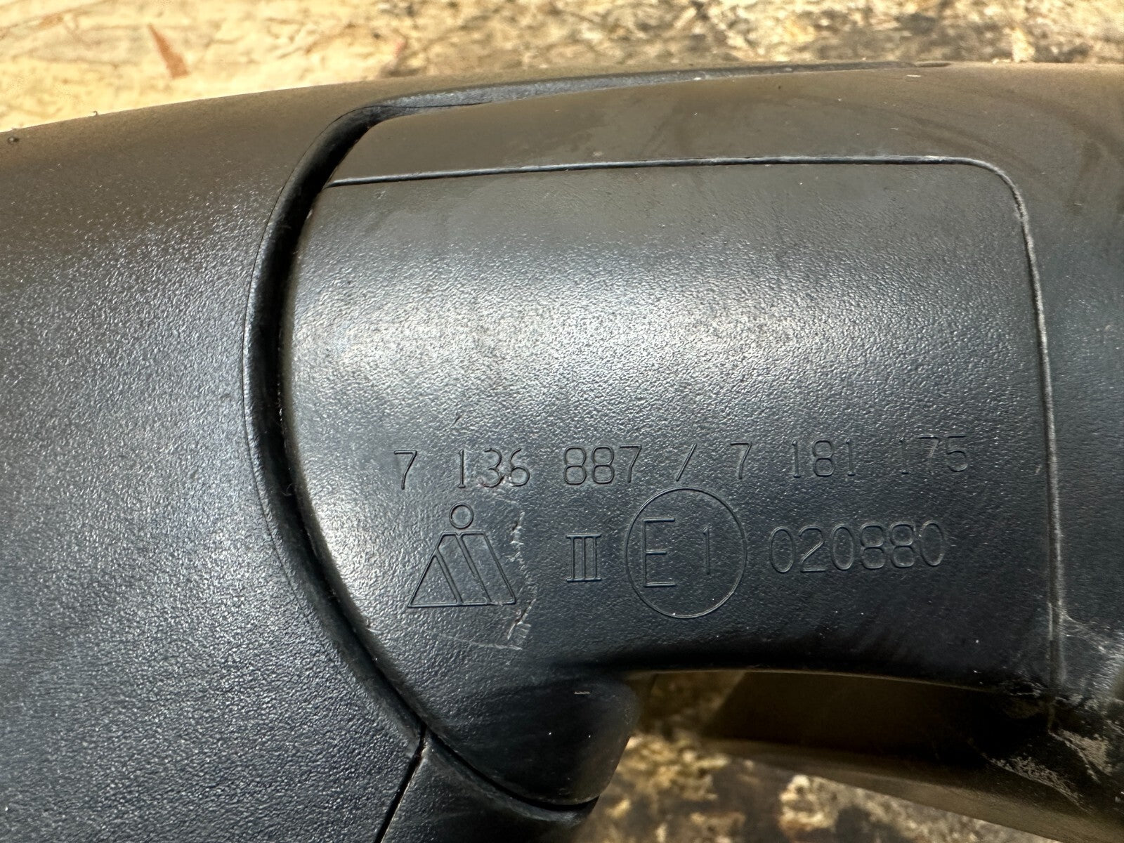 BMW 2006-2013 E92 DRIVER POWER SIDE MIRROR GRAY OEM 7136887