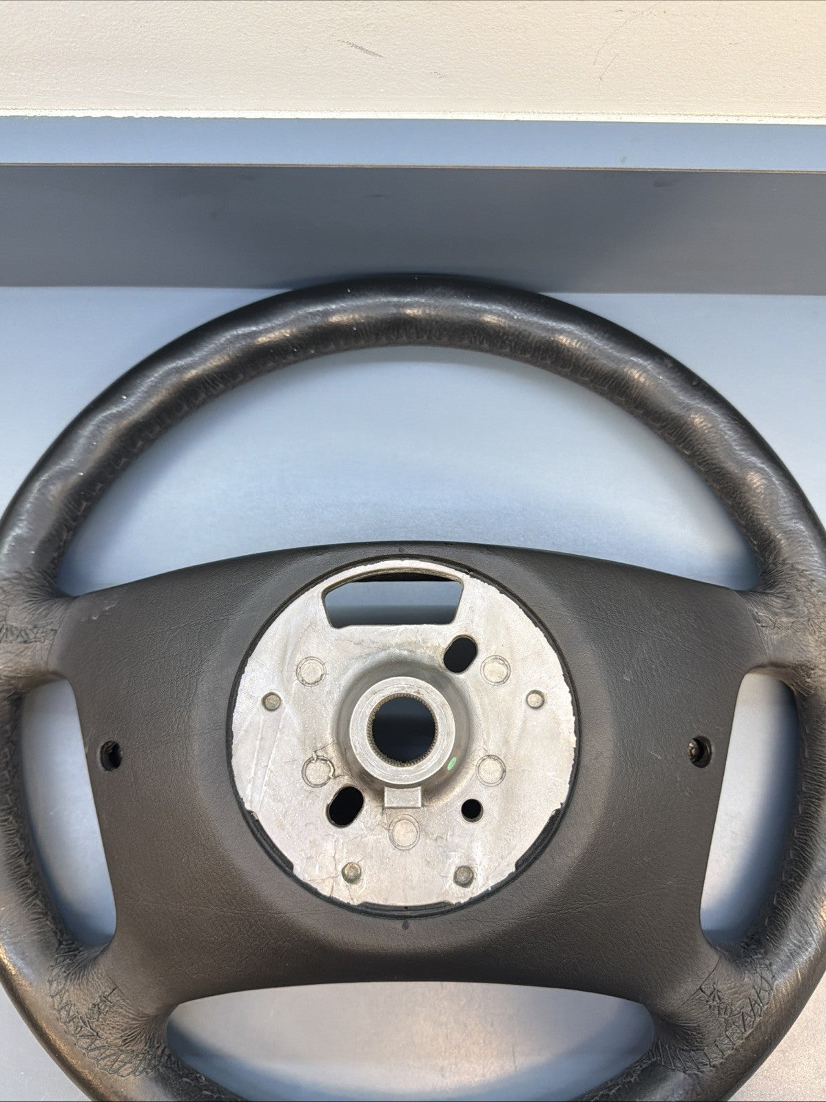 99-06 BMW OEM 325 STEERING WHEEL W/O CONTROL SWITCHES LEATHER BLACK OEM