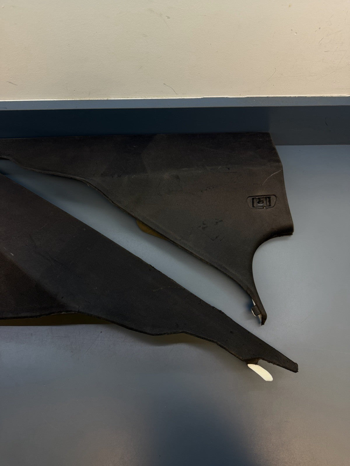 09-15 BMW 750Li F02 REAR RIGHT & LEFT C PILLAR TRIM COVER PANEL OEM 9114148/47