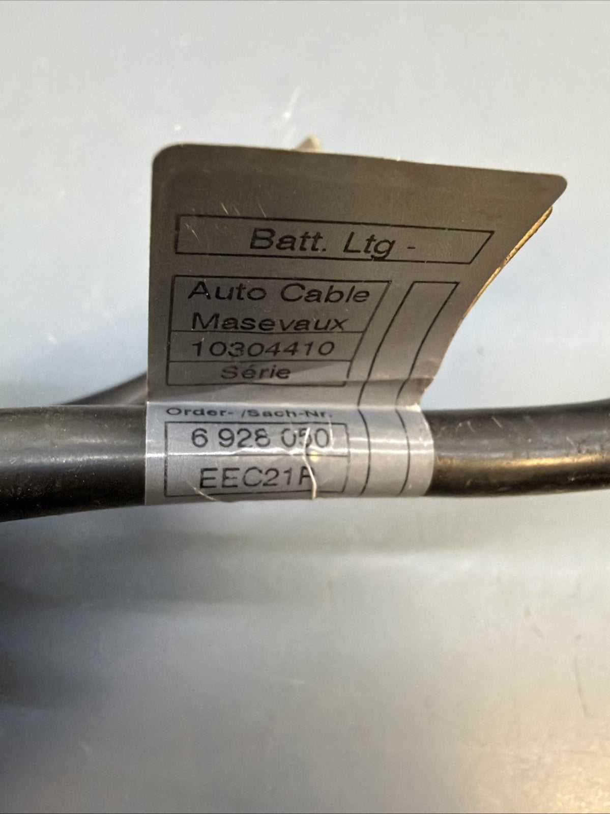 02-08 BMW E65 E66 745i 745Li 750 Negative Battery Cable 6928050
