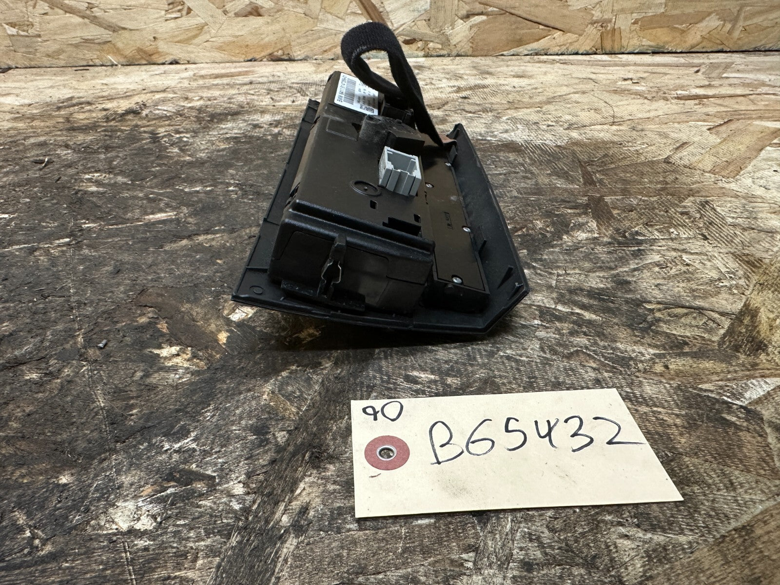 BMW 2006-2012 E90 E9X 3 SERIES CLIMATE CONTROL PANEL BLACK OEM 9147299