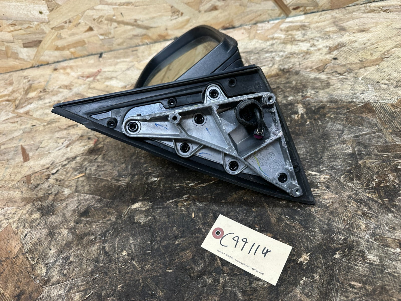 BMW 2006-2013 E92 DRIVER POWER SIDE MIRROR GRAY OEM 7136887