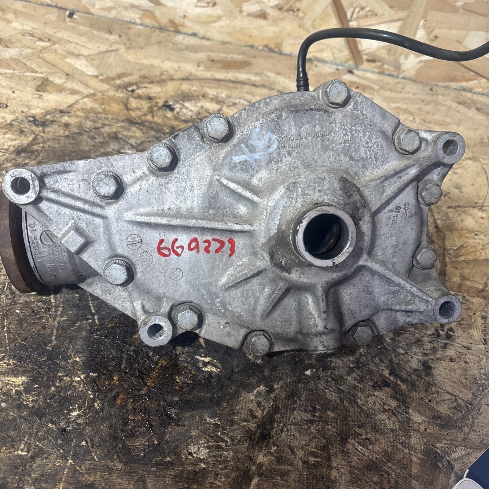 Front Differential Carrier Final 3.64 Drive AWD Diff OEM BMW 7602070