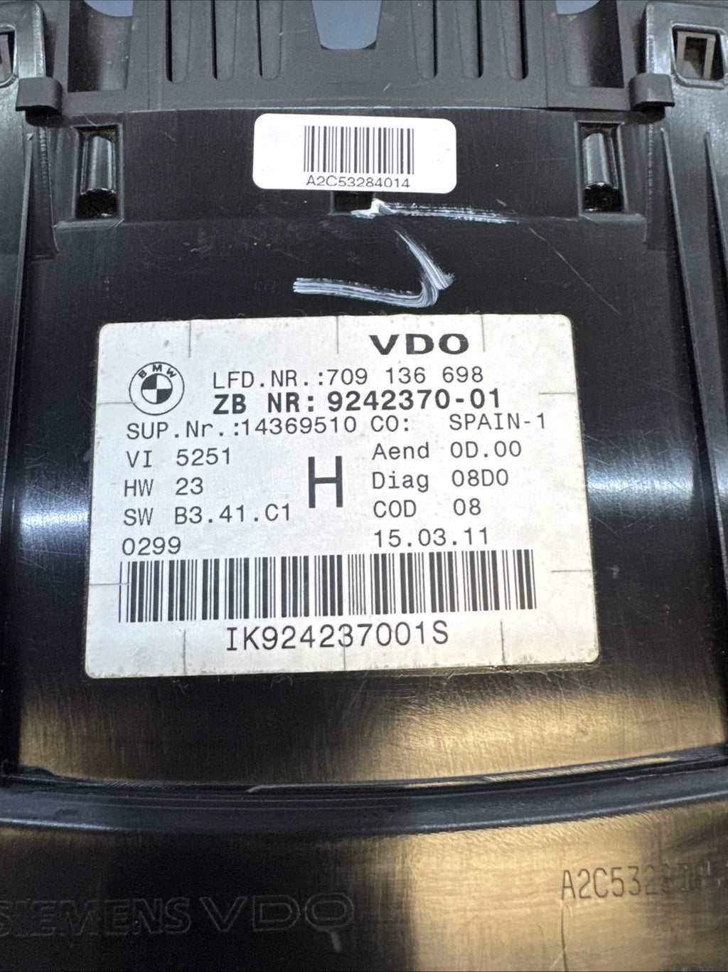 06-13 OEM BMW E90 E92 E93 328 335 Speedometer Instrument Cluster VDO 9242370