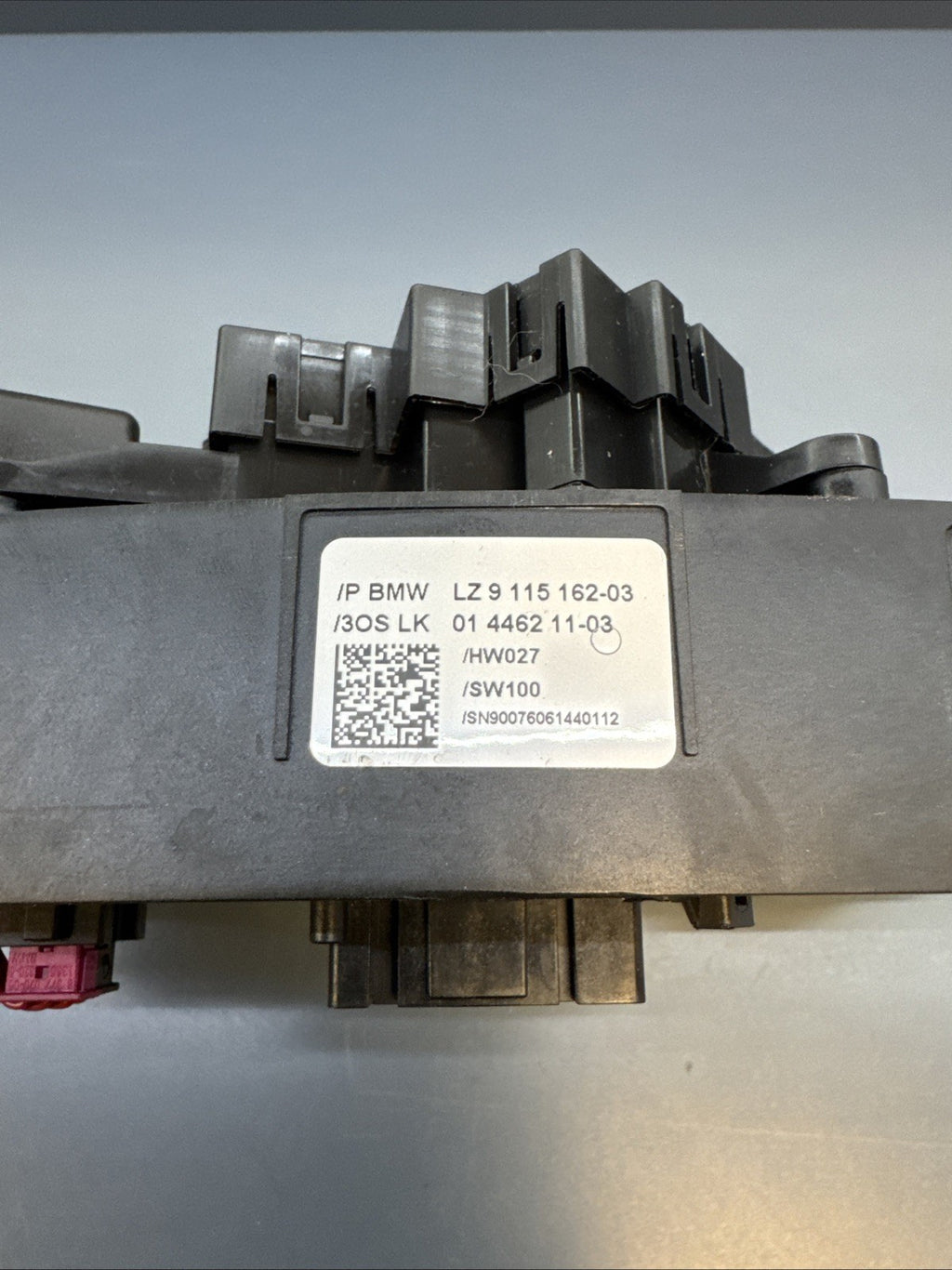 2007-2012 BMW 525I 535i TURN SIGNAL WIPER SWITCH COLUMN UNIT 9115162