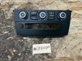 BMW 08-10 E60/E61 CENTER CONSOLE CLIMATE CONTROL PANEL BLACK TRIM OEM 6976361