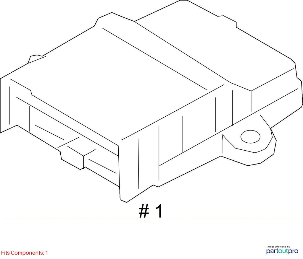 2017 - 2024 F39 DIAGNOSTIC CONTROL MODULE OEM 65779484304