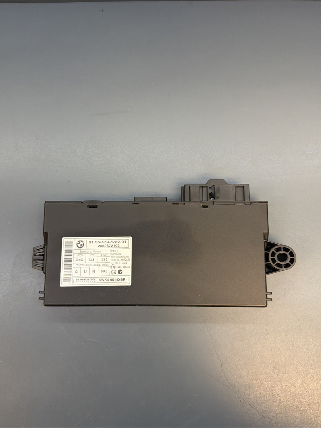 MSD81 07-13 BMW E90 N54 E60 535i 135i 335i ENGINE ECU DME CAS KEY MSD81 7592080