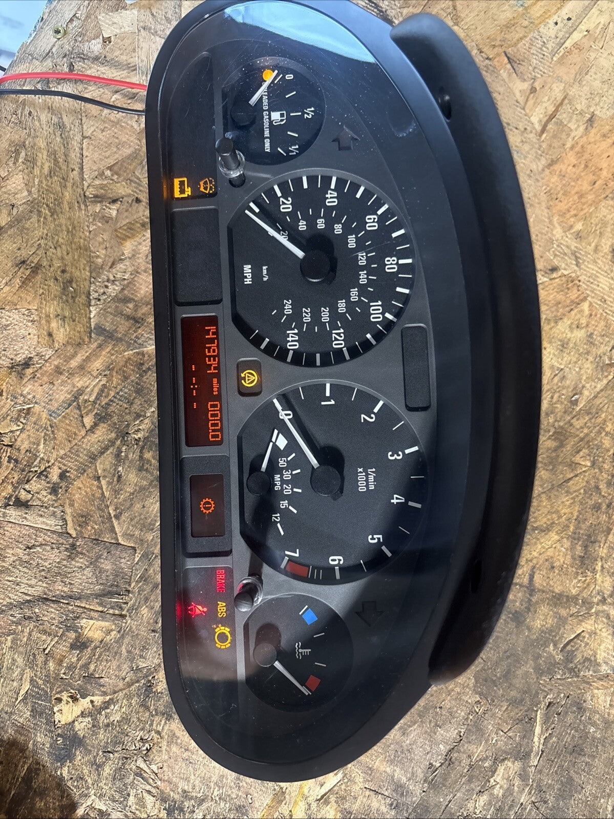 BMW E46 325 SPEEDOMETER INSTRUMENT GAUGE CLUSTER 148K Miles 6932903
