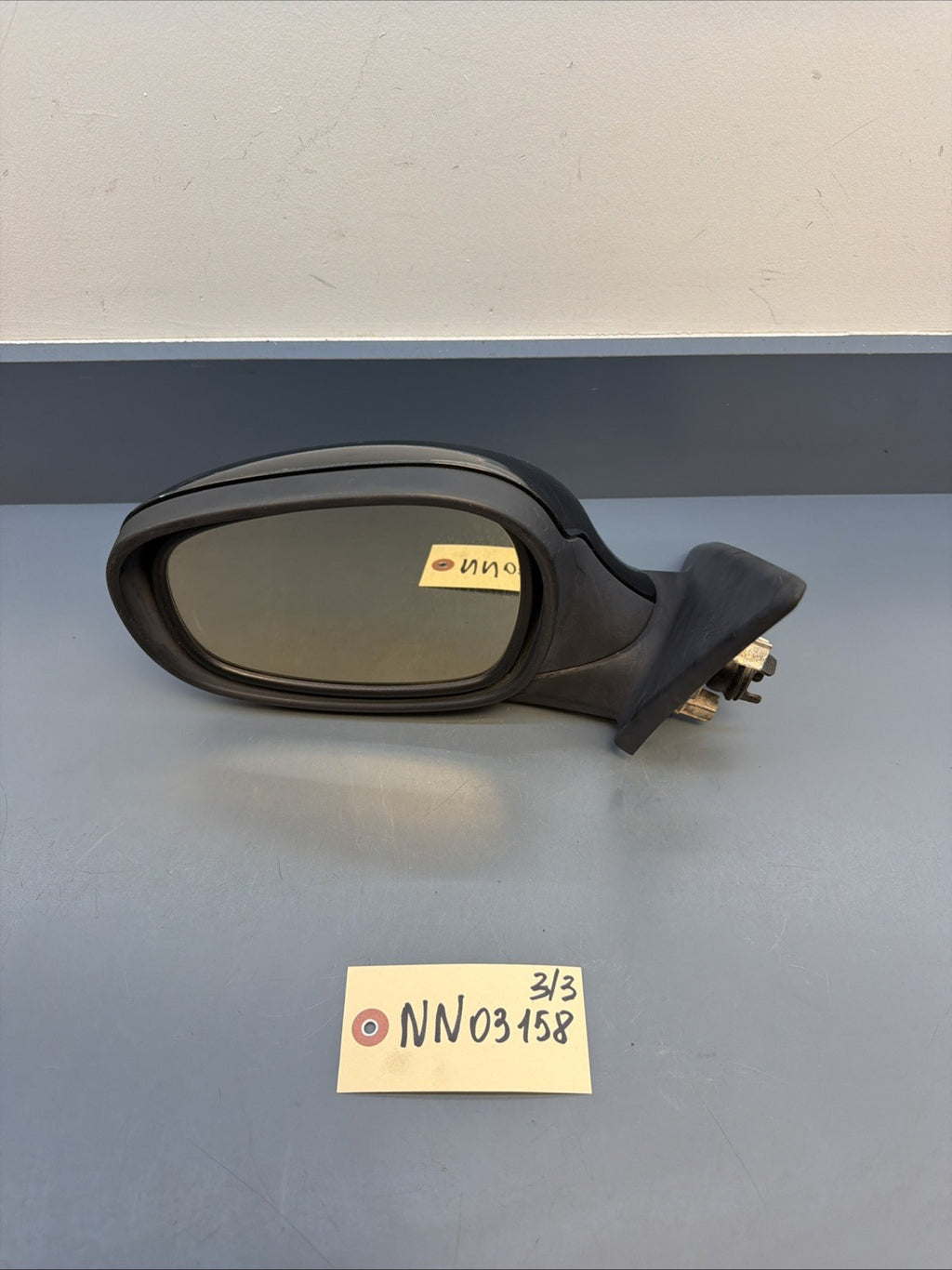 BMW 09-11 328 E90 Left Mirror Driver Side Power Fold LCI 7182695 BLACK HEATED