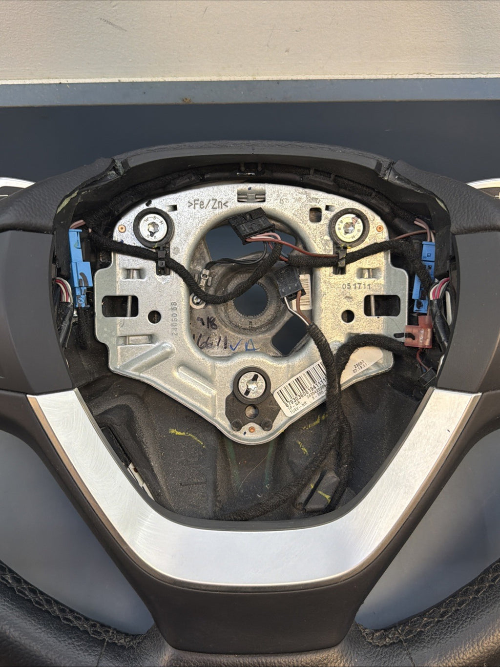 BMW 2011-2017 F25 X3 BLACK LETHER STEERING WHEEL HEATED SPORT OEM 2406058