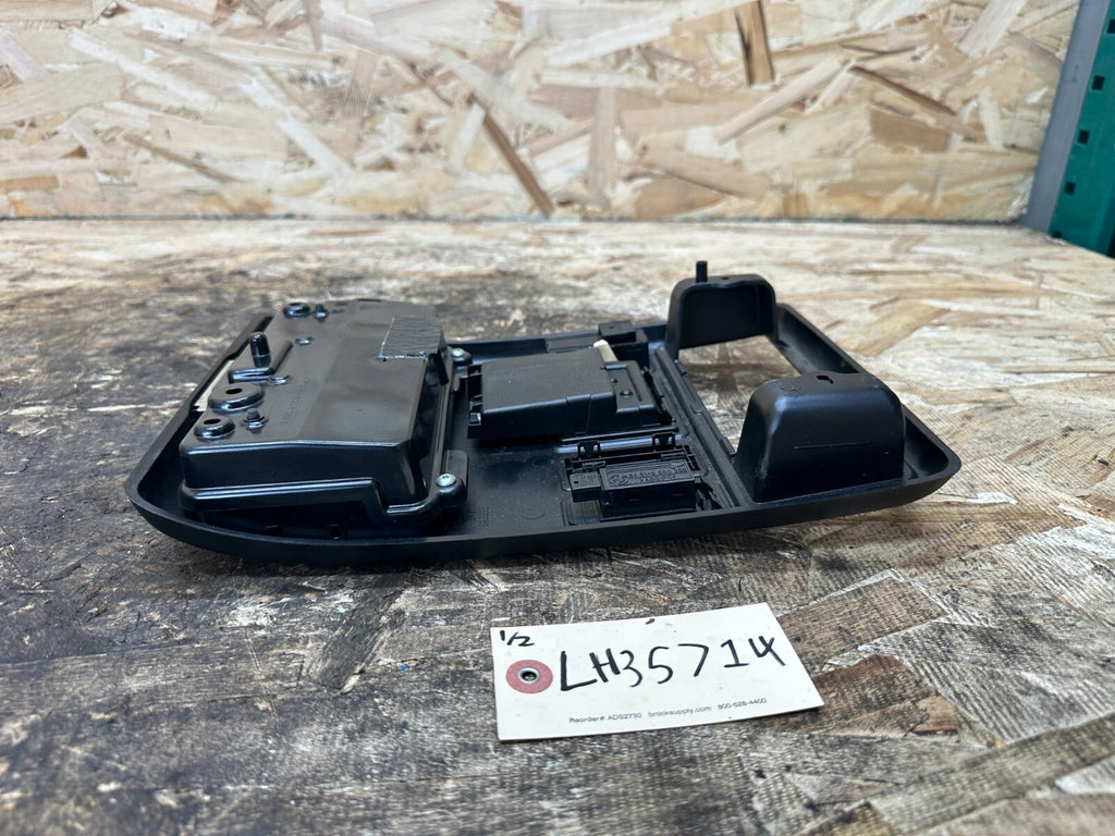 BMW 99-06 E53 X5 FRONT OVERHEAD SUNROOF SWITCH CONSOLE PANEL BLACK TRIM 8258062