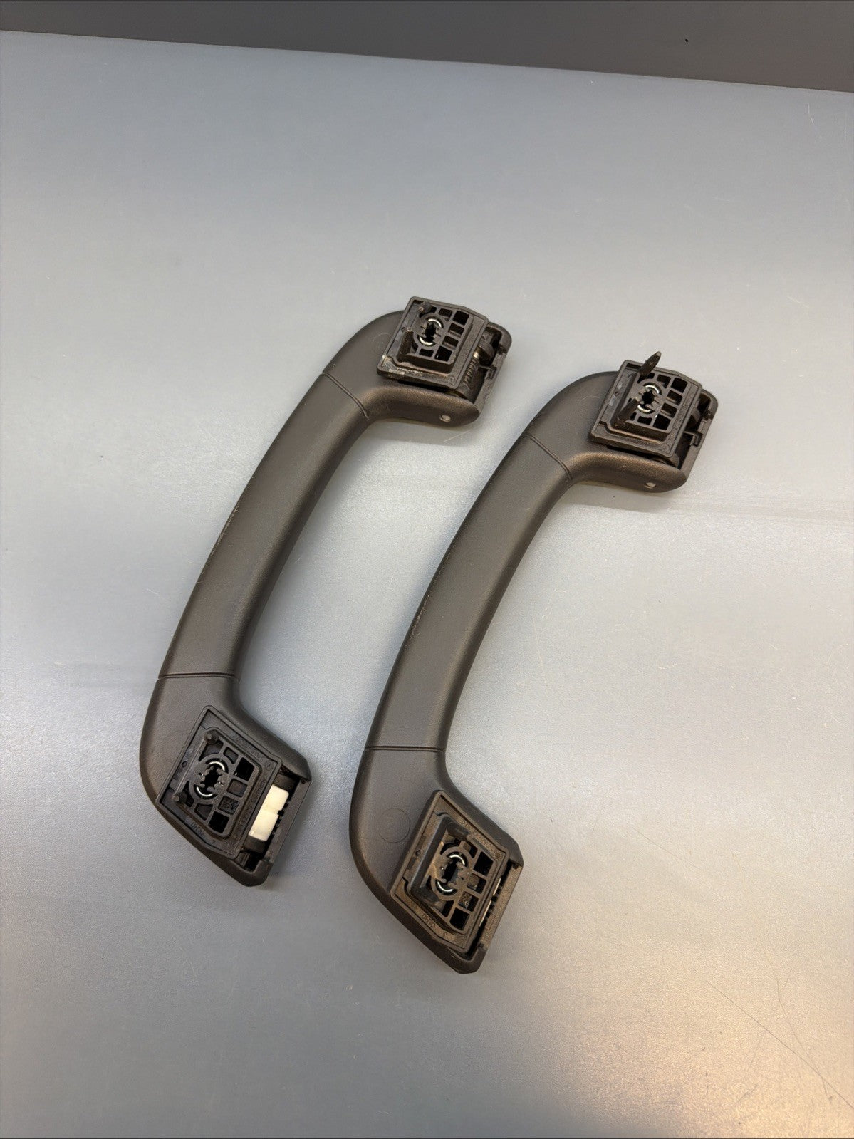 10-15 OEM BMW F01 F02 740 750 Interior Roof Top Grab Handle SET Black 9112729