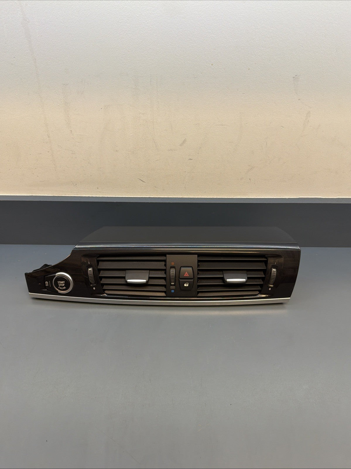 2011-2017 BMW X3 F25 Center Dash Air Vent Engine Start Stop Button OEM 9184742