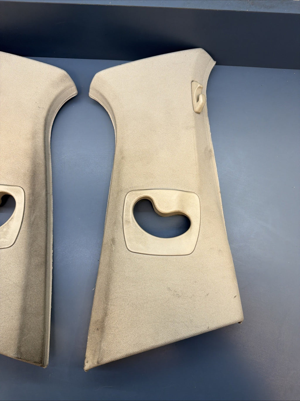 BMW 5 Series F10 F11 Trim B Pillar 9116349 9116350 Trim Cover Oyster Beige
