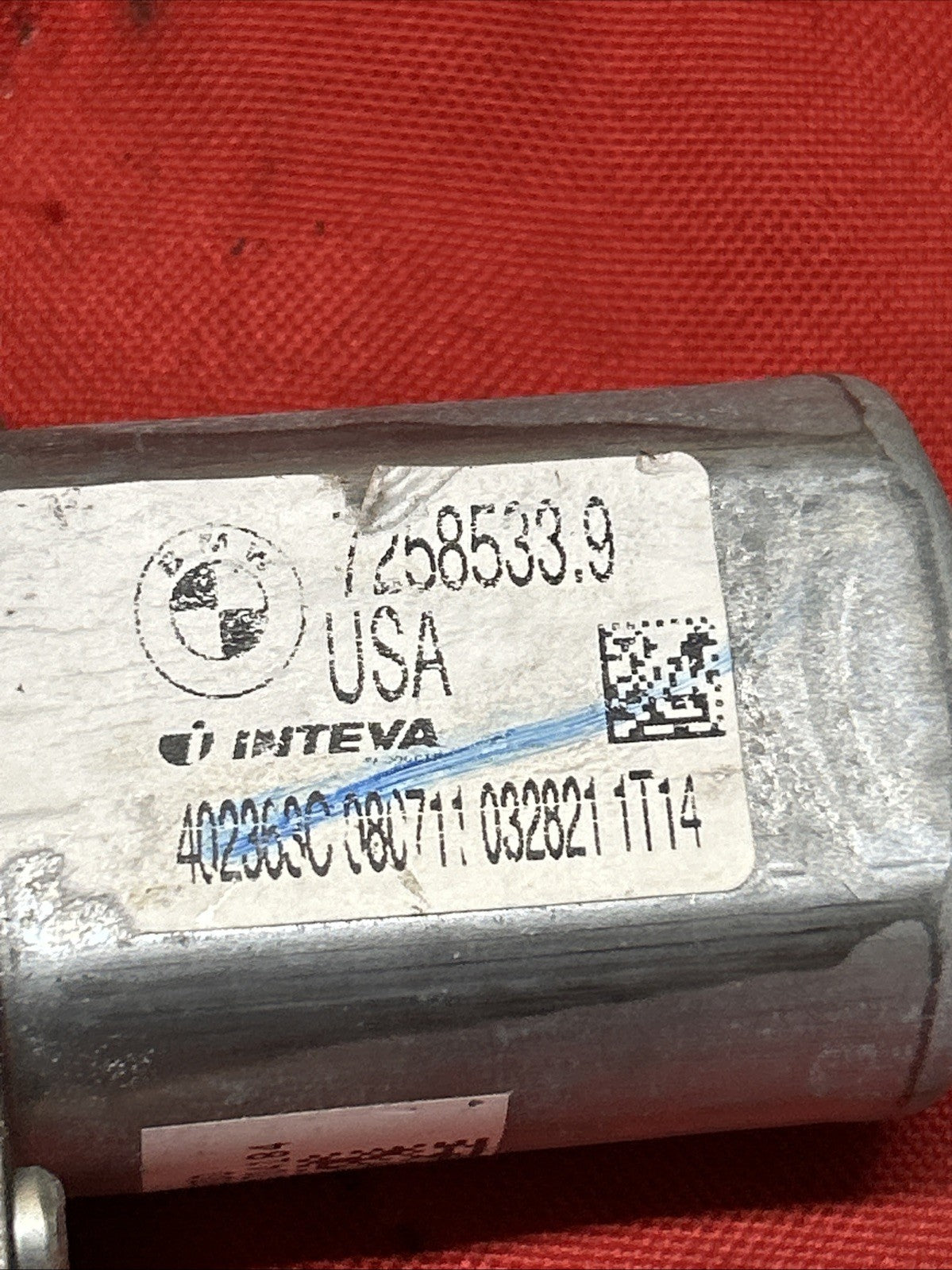 11-13 BMW X3 F25 Door Window Regulator Power Window Motor Front Left 7258533