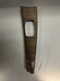 12-18 BMW F30 CENTER CONSOLE TRIM BEZEL PANEL COVER WOOD GRAIN 9232072 OEM